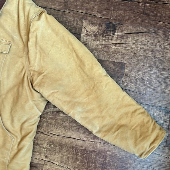 Carhartt loose fit firm duck insulated traditional coat jacket 3 warmest rating - Picture 7 of 13